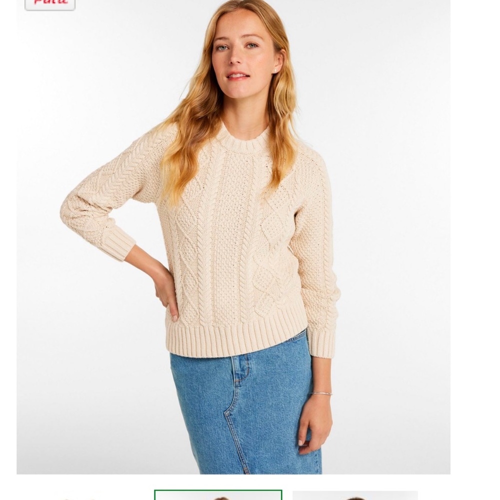 L.L. Bean Signature Fisherman Sweater